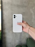 Чохол Silicone case із закритою камерою на iPhone 11 White #08