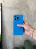 Чохол Silicone case із закритою камерою на iPhone 15 Pro Max Royal Blue #03