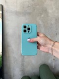 Чохол Silicone case із закритою камерою на iPhone 15 Pro Max Sea Blue #17