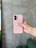 Чохол Silicone case із закритою камерою на iPhone 17 Chalk Pink #57