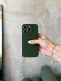 Чохол Silicone case із закритою камерою на iPhone 15 Pro Max Pacific Green #31