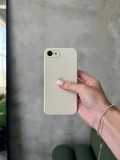 Чохол Silicone case із закритою камерою на iPhone SE 2020/2022 Beige #10