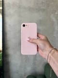 Чохол Silicone case із закритою камерою на iPhone SE 2020/2022 Chalk Pink #57