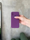 Чохол Silicone case із закритою камерою на iPhone XS Max Grape #19