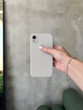 Чохол Silicone case із закритою камерою на iPhone XR Stone #09