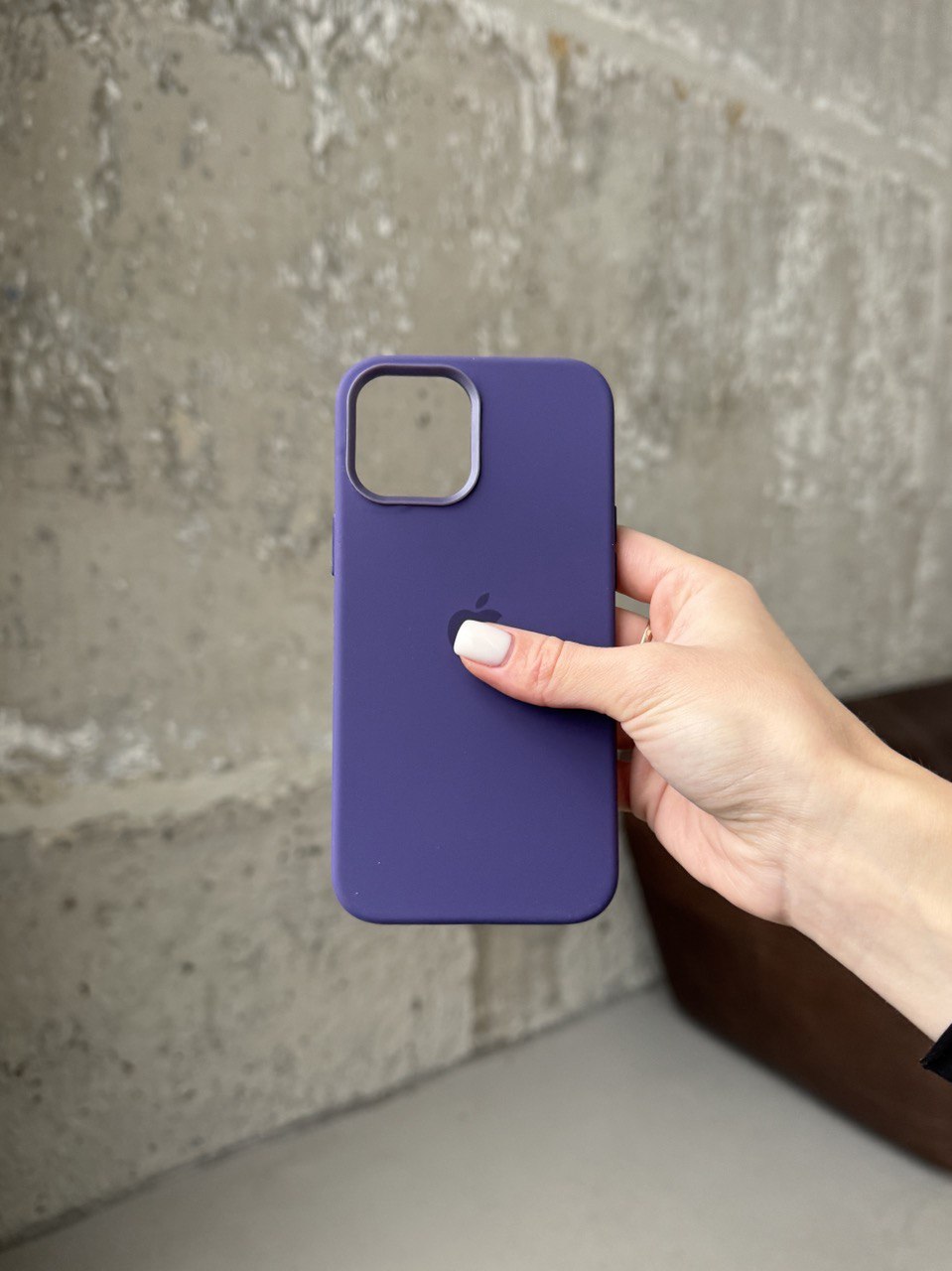 Чохол Silicone case з Magsafe на iPhone 12 Pro Max Amethyst (12)