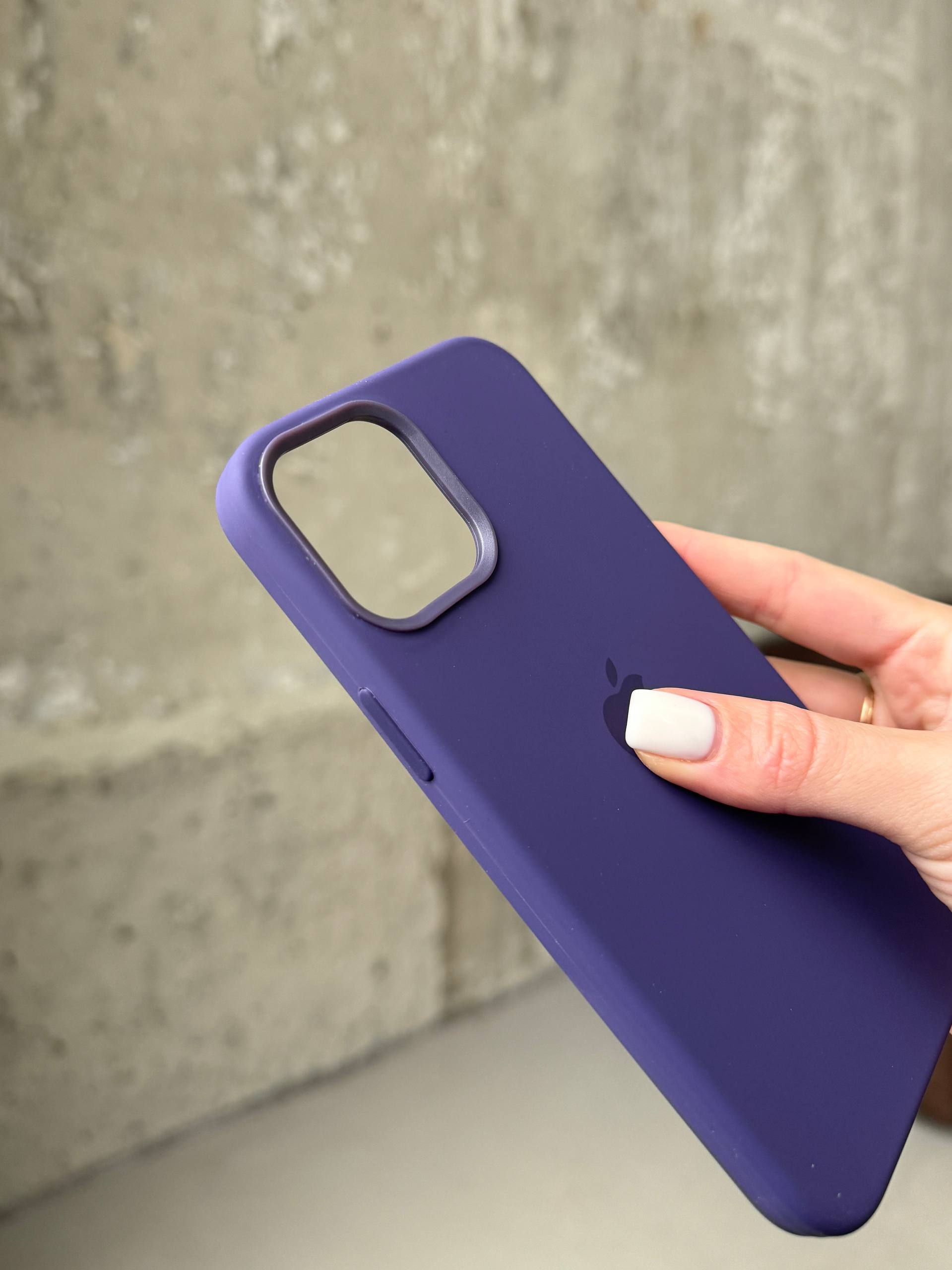 Чохол Silicone case з Magsafe на iPhone 12 Pro Max Amethyst (12)