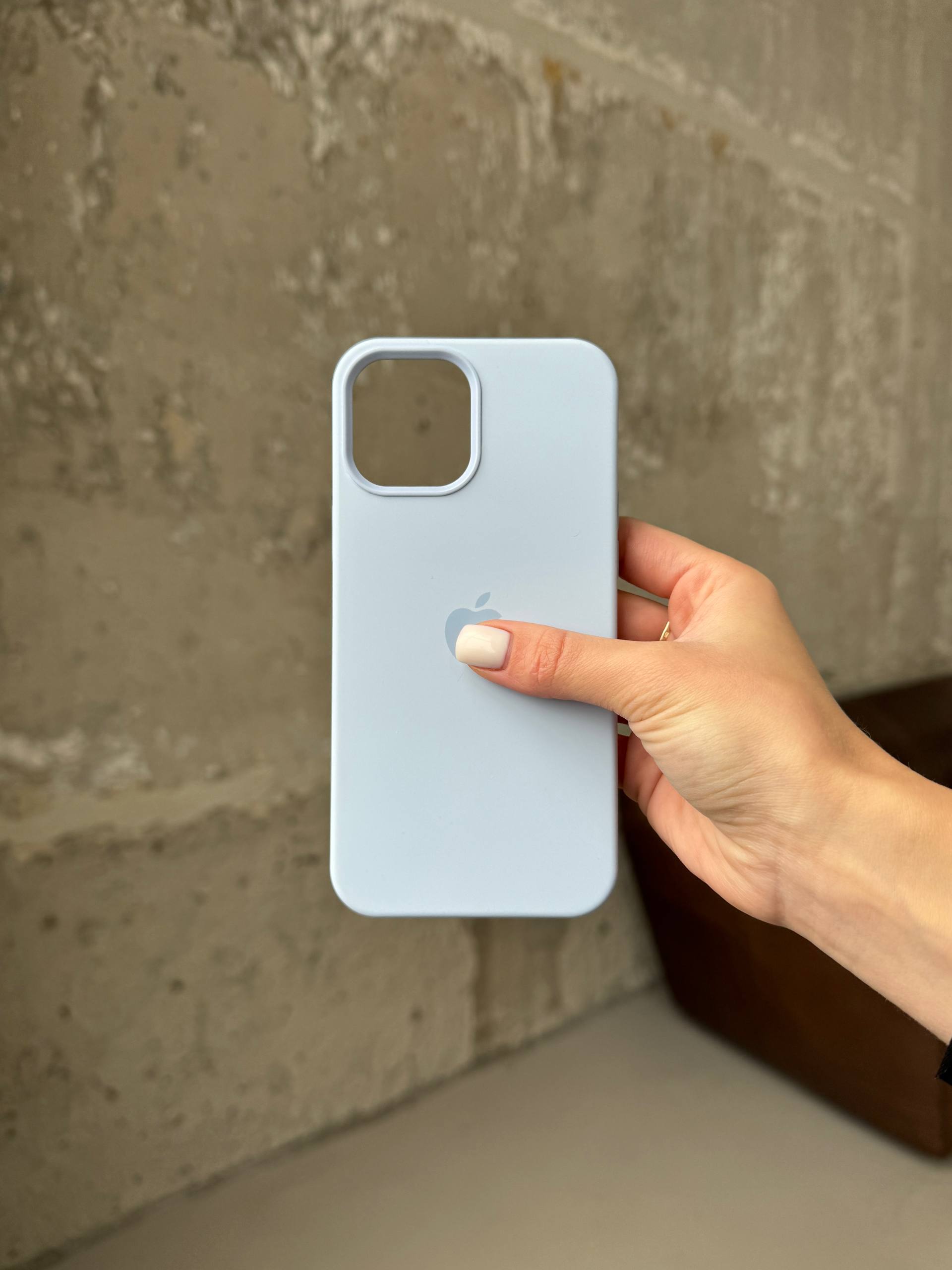 Чохол Silicone case з Magsafe на iPhone 12 Pro Max Cloud Blue (14)