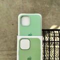 Чохол Silicone case з Magsafe на iPhone 12 Pro Max Pistachio (09)