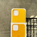 Чохол Silicone case з Magsafe на iPhone 12 Pro Max Sunflower (13)