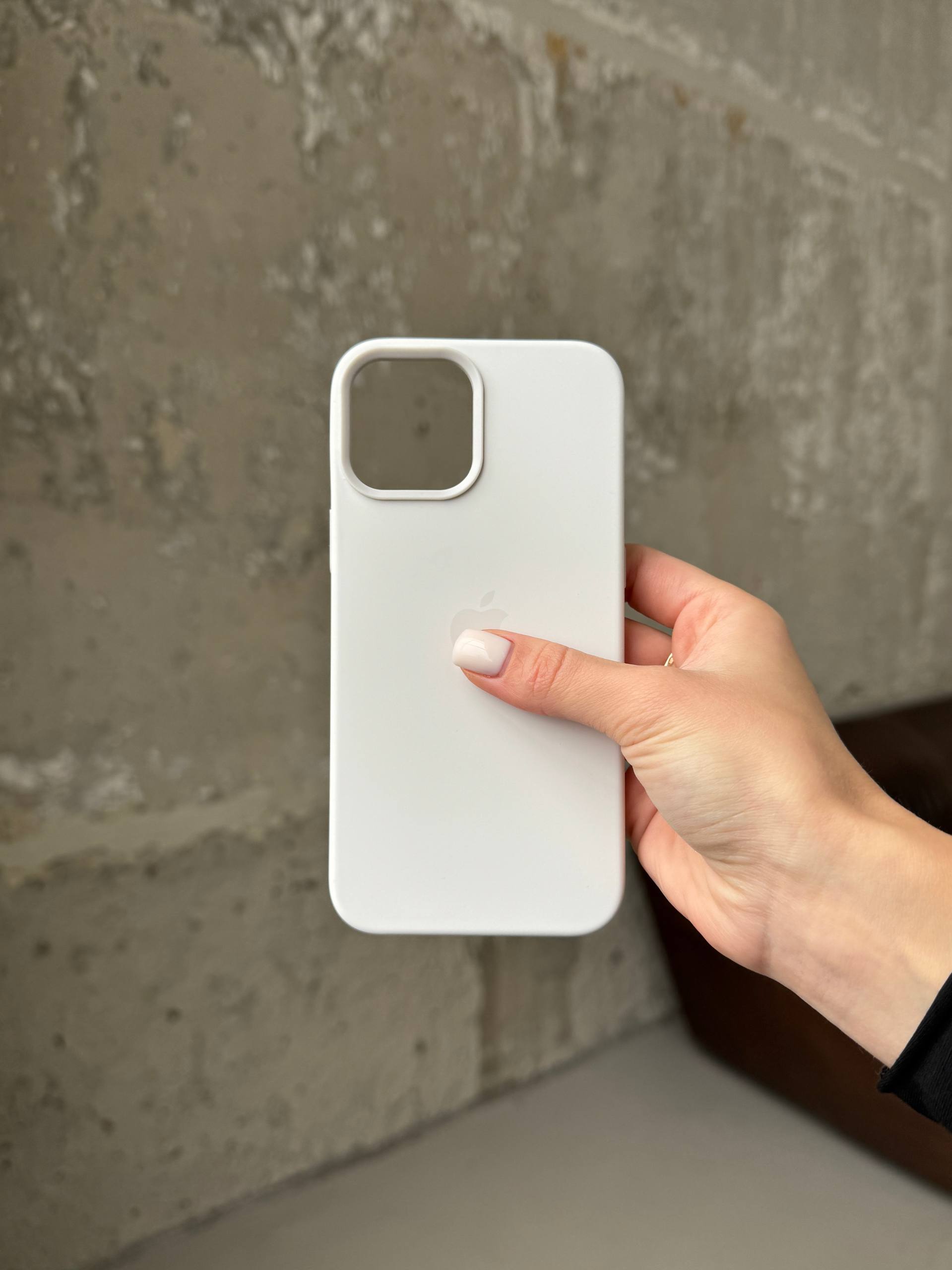 Чохол Silicone case з Magsafe на iPhone 12 Pro Max White (03)