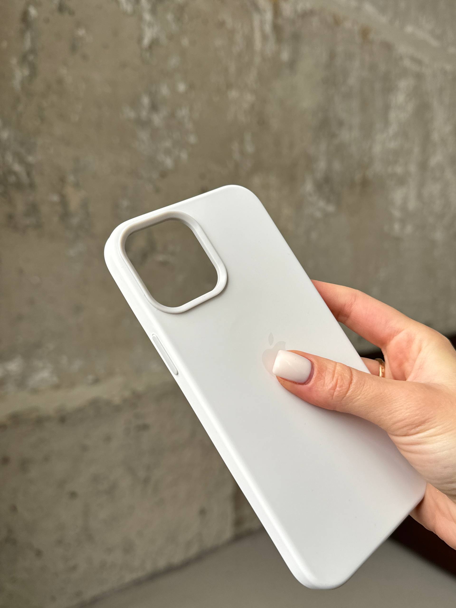 Чохол Silicone case з Magsafe на iPhone 12 Pro Max White (03)