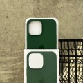Чехол Silicone case с Magsafe на iPhone 13 Pro Max Clover (05)