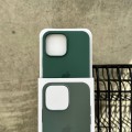 Чехол Silicone case с Magsafe на iPhone 13 Pro Max Eucalyptus (11)
