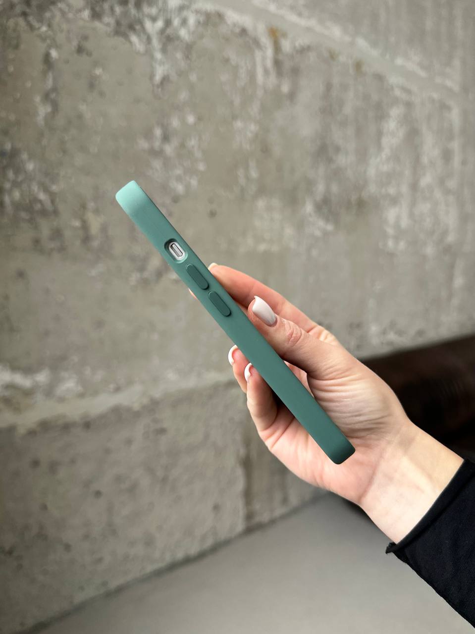 Чохол Silicone case з Magsafe на iPhone 13 Pro Max Eucalyptus (11)