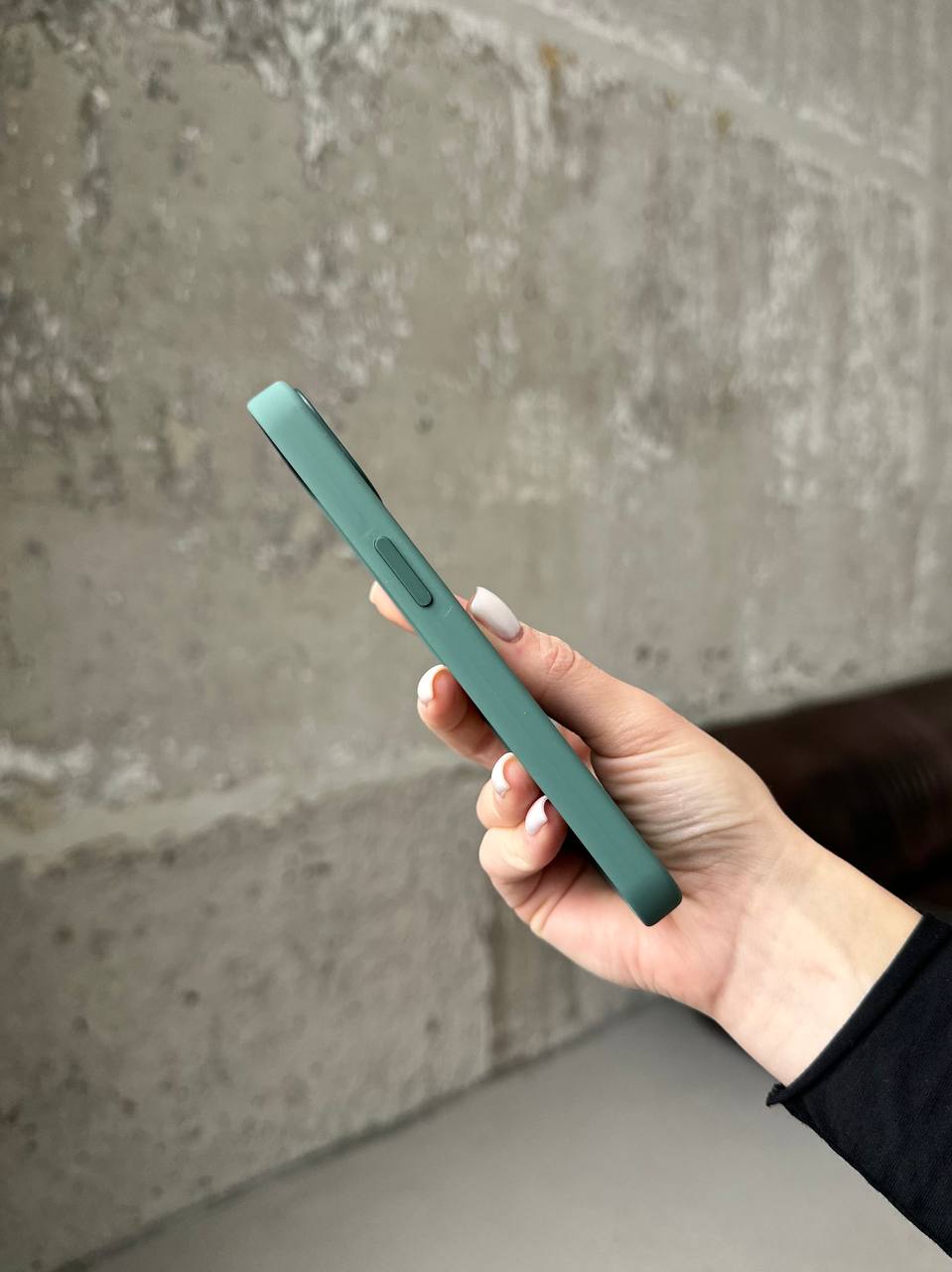 Чохол Silicone case з Magsafe на iPhone 13 Pro Max Eucalyptus (11)