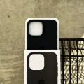 Чехол Silicone case с Magsafe на iPhone 13 Pro Max Midnight (01)