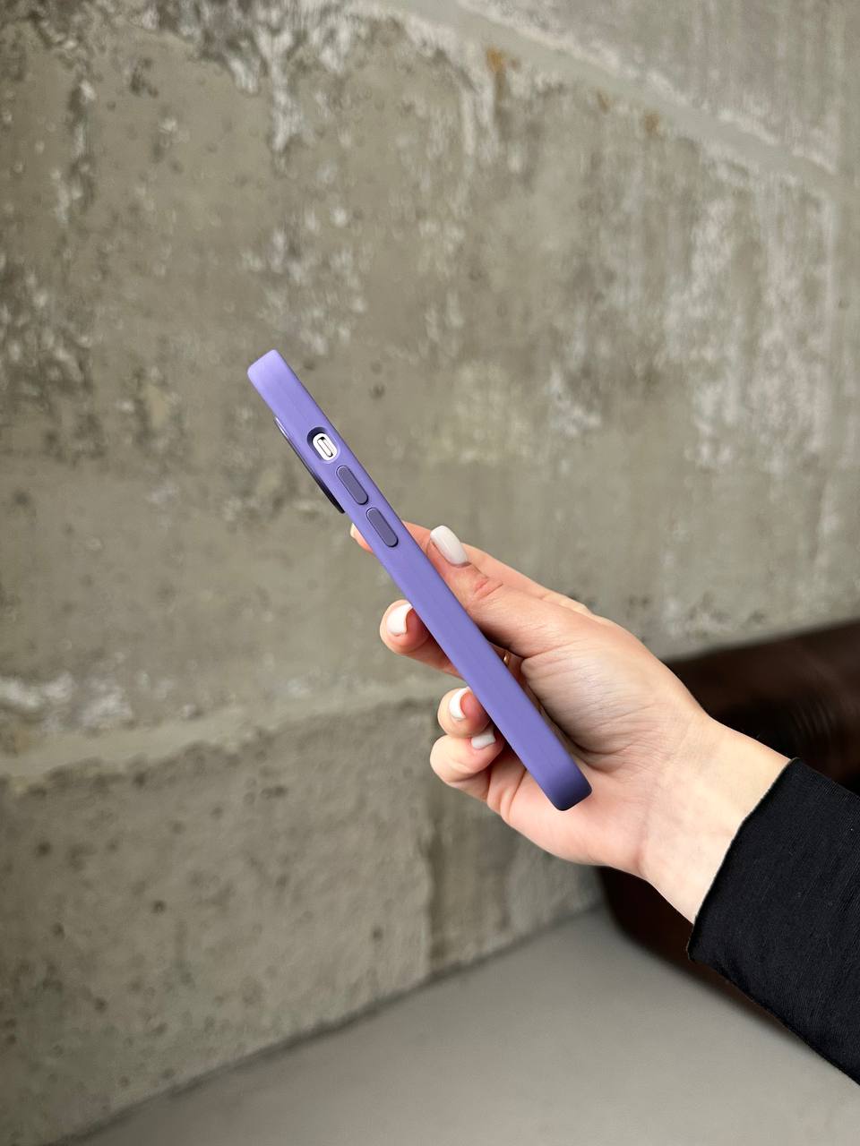 Чохол Silicone case з Magsafe на iPhone 14 Iris (11)