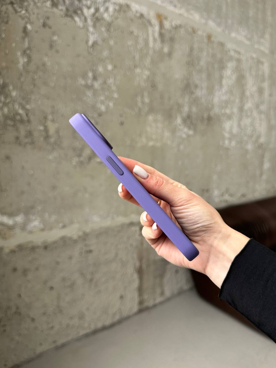 Чохол Silicone case з Magsafe на iPhone 14 Iris (11)