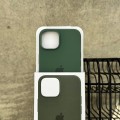 Чохол Silicone case з Magsafe на iPhone 14 Olive (10)