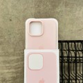 Чохол Silicone case з Magsafe на iPhone 14 Pro Chalk Pink (03)