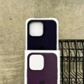 Чохол Silicone case з Magsafe на iPhone 14 Pro Elderberry (08)