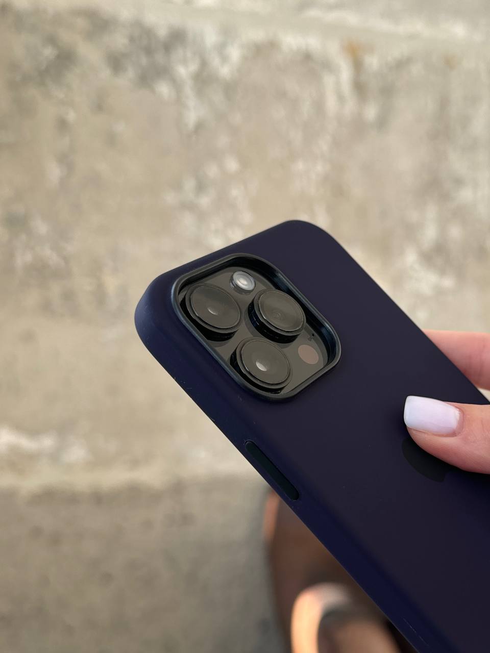 Чохол Silicone case з Magsafe на iPhone 14 Pro Elderberry (08)