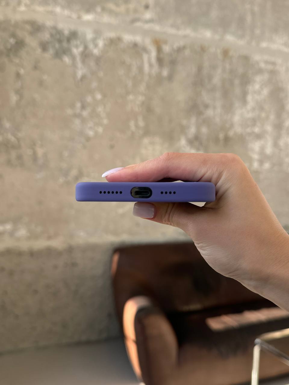 Чохол Silicone case з Magsafe на iPhone 14 Pro Iris (11)