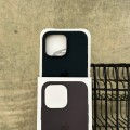Чохол Silicone case з Magsafe на iPhone 14 Pro Midnight (01)