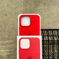 Чохол Silicone case з Magsafe на iPhone 14 Pro Red (04)
