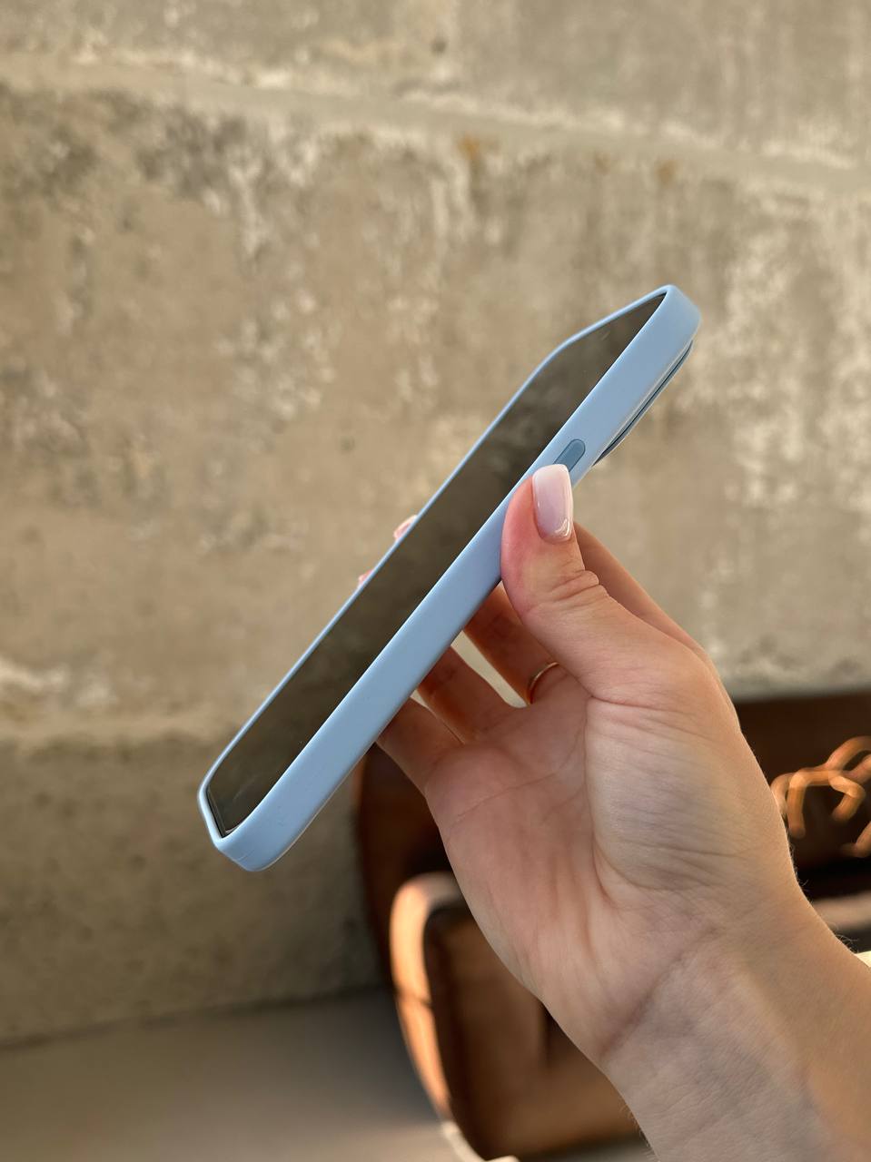 Чохол Silicone case з Magsafe на iPhone 14 Pro Sky (09)