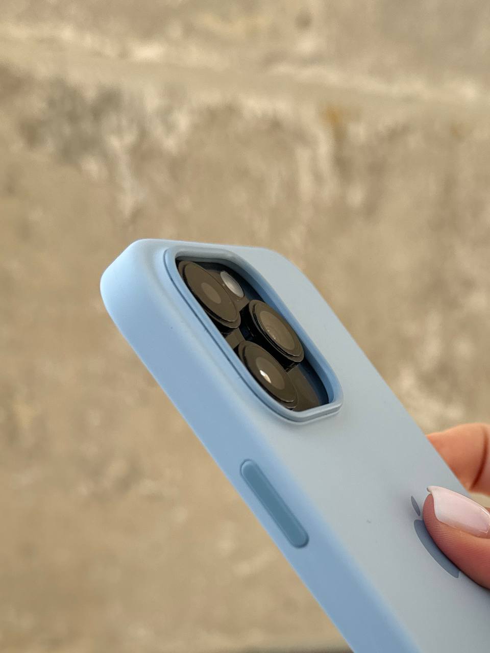 Чохол Silicone case з Magsafe на iPhone 14 Pro Sky (09)