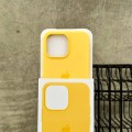 Чохол Silicone case з Magsafe на iPhone 14 Pro Sunglow (06)