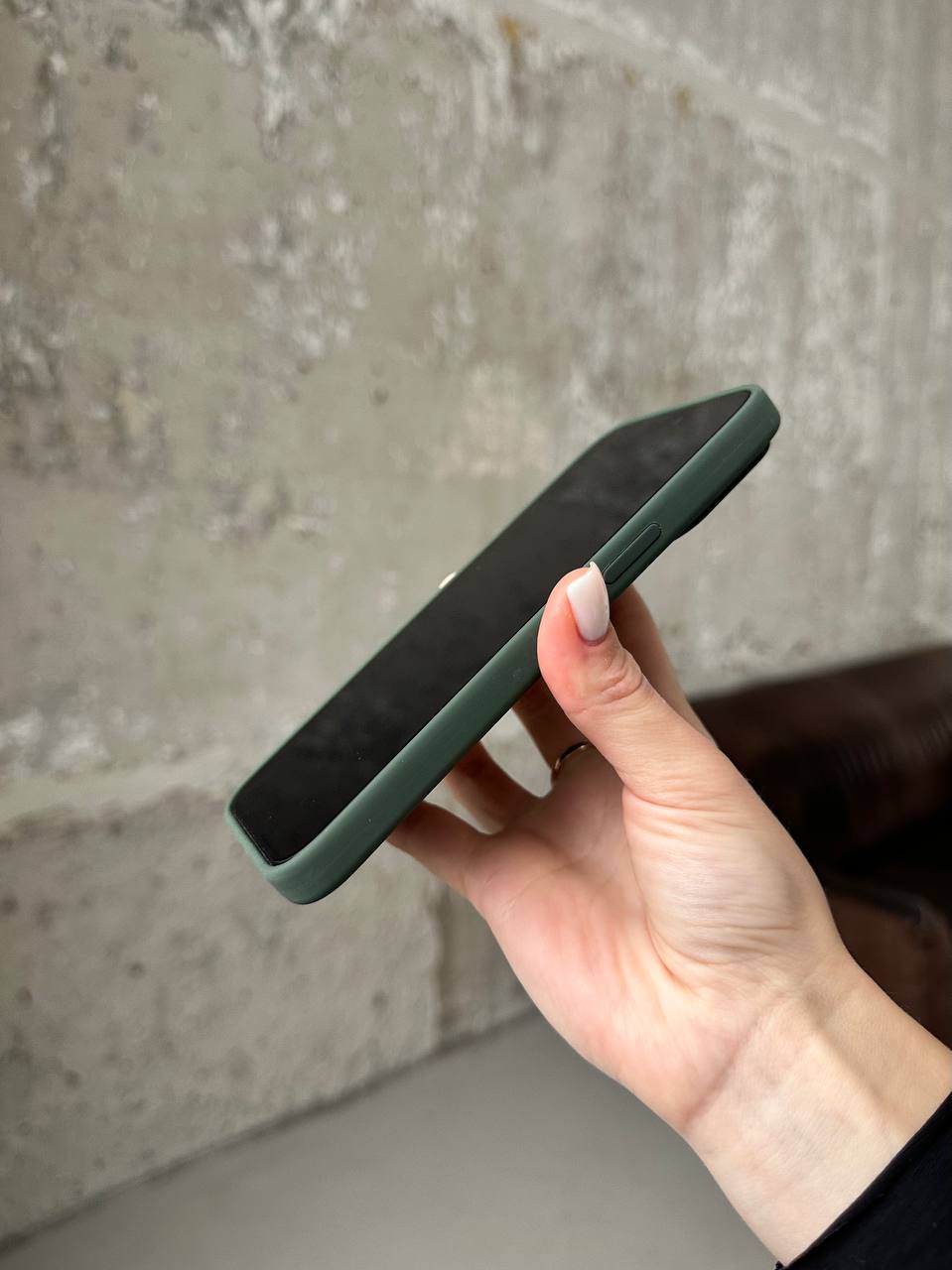 Чехол Silicone case с Magsafe на iPhone 15 Cypress (05)