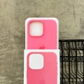 Чехол Silicone case с Magsafe на iPhone 15 Pro Max Pink (09)