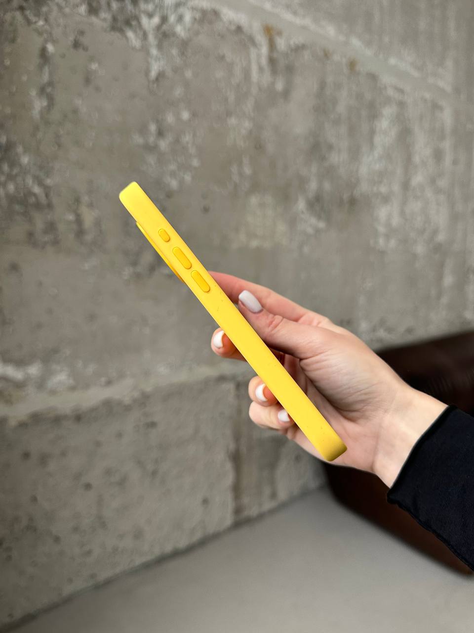 Чохол Silicone case з Magsafe на iPhone 15 Pro Max Sunny Color (11)
