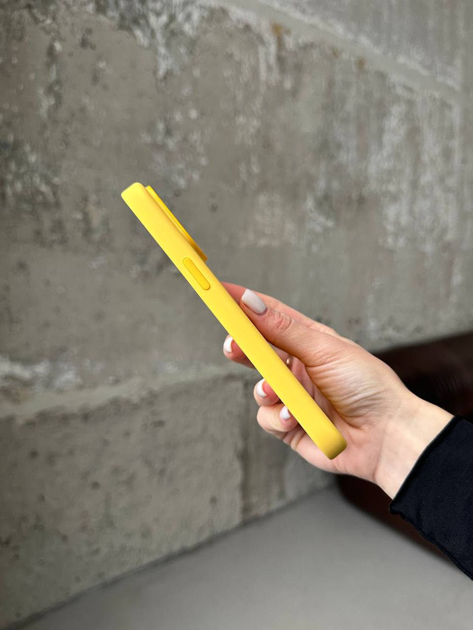 Чохол Silicone case з Magsafe на iPhone 15 Pro Max Sunny Color (11)