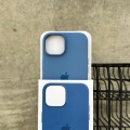 Чехол Silicone case с Magsafe на iPhone 15 Winter Blue (04)