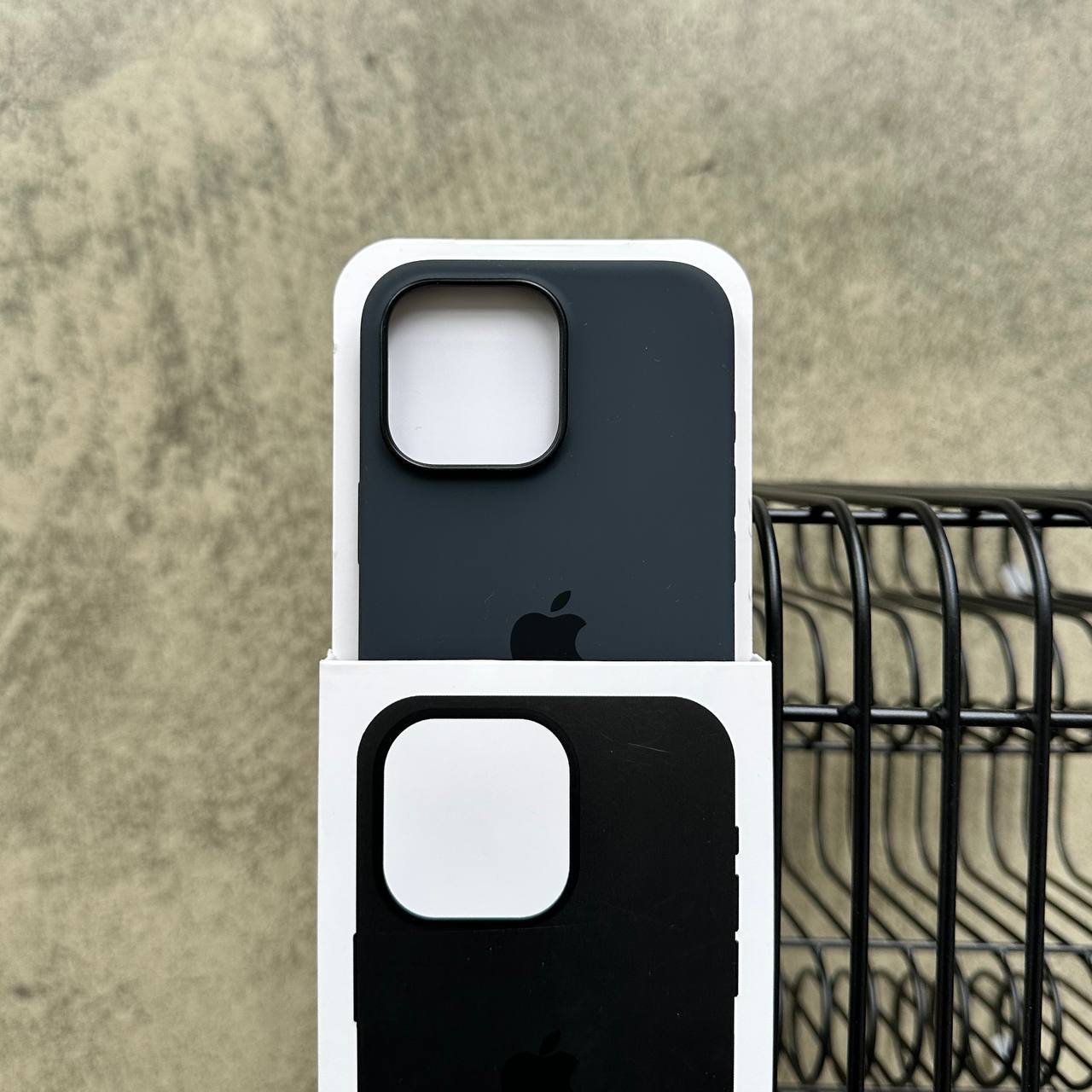 Чохол Silicone case з Magsafe на iPhone 16 Pro Black (01)
