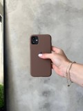 Чохол Silicone case з відкритою камерою на iPhone 11 Pro Chocolate (43)