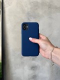 Чохол Silicone case з відкритою камерою на iPhone 11 Pro Deep Navy (30)