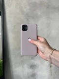 Чохол Silicone case з відкритою камерою на iPhone 11 Pro Lavander (08)