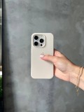 Чохол Silicone case з відкритою камерою на iPhone 12/12 Pro Beige (16)