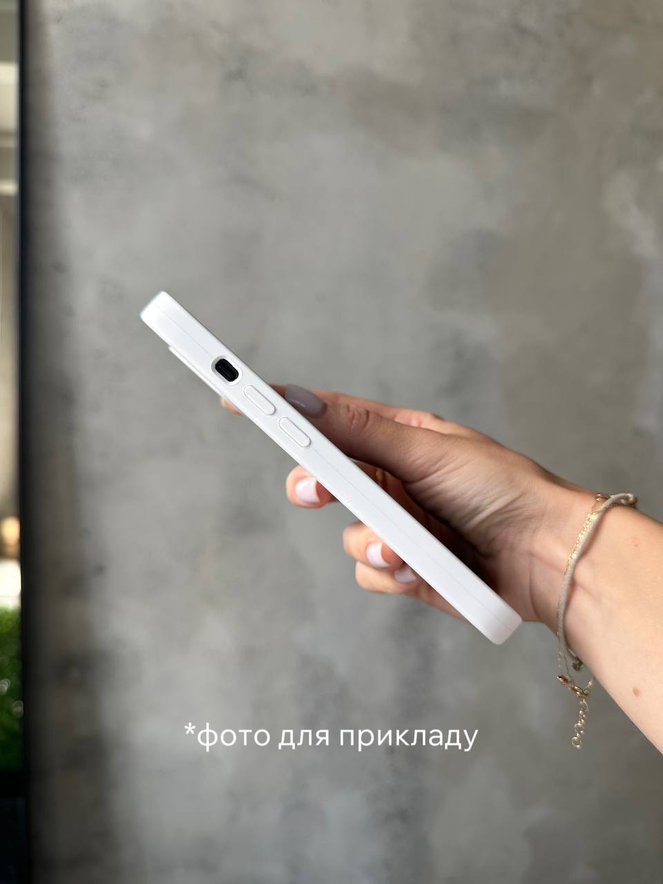 Чохол Silicone case з відкритою камерою на iPhone 12 Mini Lavander (08)