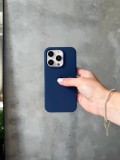 Чохол Silicone case з відкритою камерою на iPhone 12/12 Pro Deep Navy (30)
