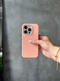 Чохол Silicone case з відкритою камерою на iPhone 12/12 Pro Grapefruit (07)