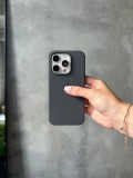 Чохол Silicone case з відкритою камерою на iPhone 12/12 Pro Graphite (24)
