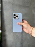 Чохол Silicone case з відкритою камерою на iPhone 12/12 Pro Lilac (05)