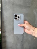 Чохол Silicone case з відкритою камерою на iPhone 12/12 Pro Mist Blue (19)