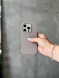 Чохол Silicone case з відкритою камерою на iPhone 12/12 Pro Pebble (14)